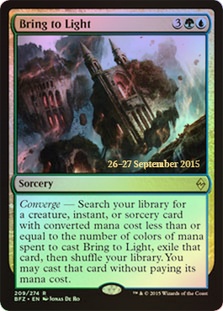 (Promo-Prerelease)Bring to Light/白日の下に